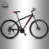 Love Freedom de Alta Calidad de 29 Pulgadas Bicicleta de Montaña 21/24 Velocidad Marco de Aluminio Delantero y Trasero Freno de Disco Mecánico