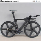 Bicicleta TT TT Aero de bicicleta de contrarreloj TT bicicleta china con DI2 22 velocidad carbono tt bicicleta bicicleta marco 48/51/54 / 57cm