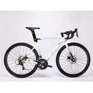 2019 JAVA SILURO Bicicleta de carretera 700C Cuadro de aluminio con horquilla de carbono Freno de disco R3000 18 Velocidad Bicicleta Aero Racing