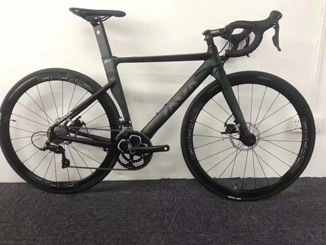 2019 JAVA SILURO Bicicleta de carretera 700C Cuadro de aluminio con horquilla de carbono Freno de disco R3000 18 Velocidad Bicicleta Aero Racing